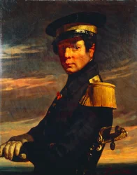 Retrato de oficial de la marina