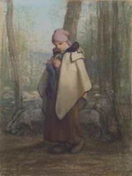La pastora tejedora