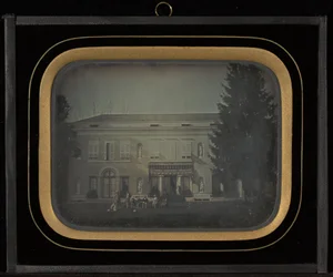 Retrato de grupo en la casa de campo de Jean-Gabriel Eynard en Beaulieu