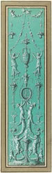 Panel de arabescos para el Hôtel de Salm, París