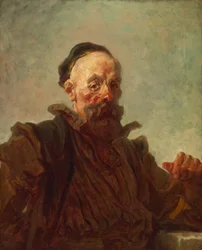 Retrato de un hombre disfrazado