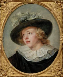 retrato de un joven