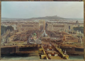 Celebración de la Concordia del 21 de mayo ... (pintura sobre lienzo)