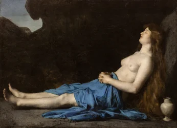 Madeleine en el desierto,1873-74 (óleo sobre lienzo)