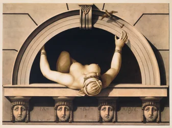 Es libre (Il est Libre), c. 1798 (acuarela sobre papel)