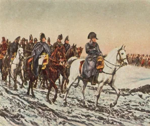 Retirada de Napoleón en el Beresina