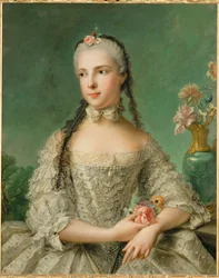 Isabel de Parma, esposa del emperador José II (pintura sobre lienzo)
