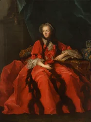 Retrato de la reina María Leszczyńska