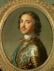 Zar Pedro el Grande (pintura sobre lienzo)