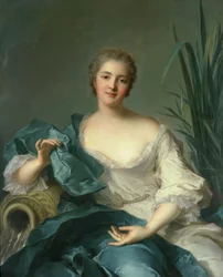 Retrato de Madame Marie-Henriette Bertolo de Pleneuf.