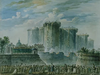 La destrucción de la Bastilla