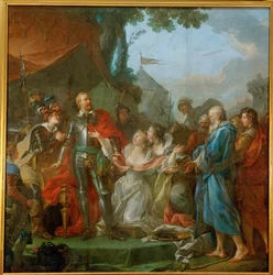 La valerosa acción de Eustache de Saint-Pierre en el sitio de Calais