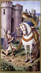 San Martín después de Jean Bourdichon