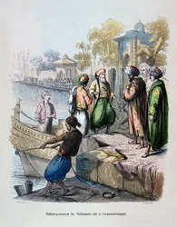 Mahomet Ali llegando a Constantinopla, c1847
