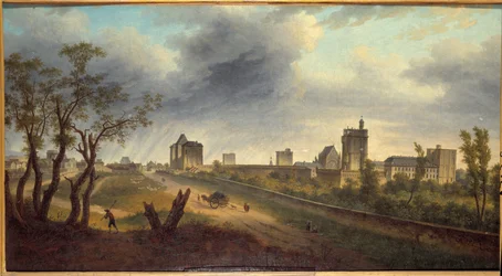 Vista del castillo de Vincennes