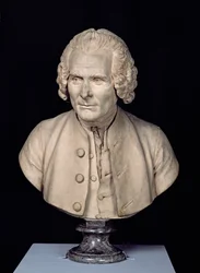 Busto de Jean Jacques Rousseau (1712-78)