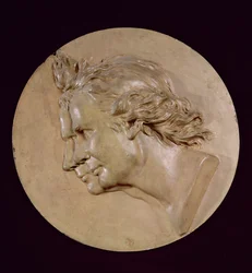 Medallón que representa a Joseph (1740-1810) y Etienne Montgolfier (1745-99)