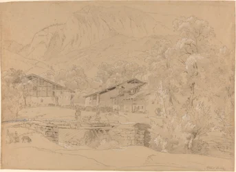 Un Pueblo Alpino en Verano