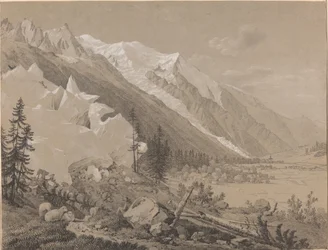 Vista del Mont Blanc