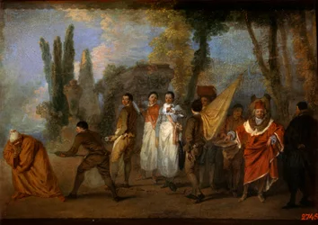 Una sátira sobre los médicos, c1708