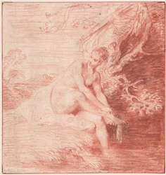 Diana bañándose, c. 1716