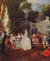 Fiestas venecianas, c1718, 1938