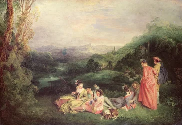 Amor Pacífico, c.1718-19