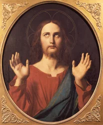 Cristo, de Jean Auguste Dominique Ingres (1780-1867), óleo sobre lienzo, 80x66 cm.