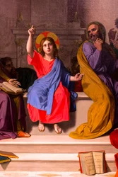 Jesús entre los Doctores de la Iglesia