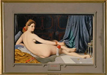 Odalisca (pintura sobre lienzo)