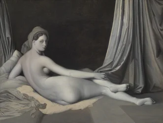 Odalisca en Grisalla, ca. 1824-34