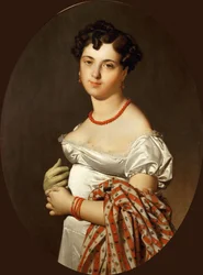 Retrato de Madame Cécile Panckoucke, nacida Bochet