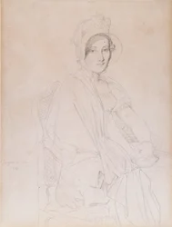 Retrato de Marie Marcoz, luego Vizcondesa de Senonnes, 1813