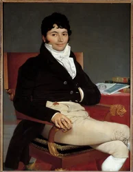 Retrato de Philibert Riviere, maestro de solicitudes en el consejo del rey en 1815