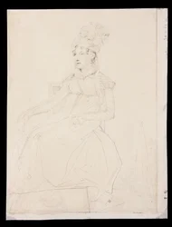 Retrato de la Reina Carolina Murat