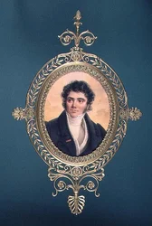 Retrato de un caballero con abrigo negro y la Legión de Honor en la solapa