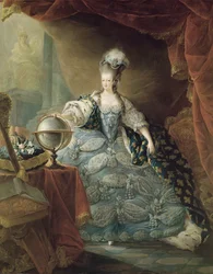 Retrato de María Antonieta (1755-93), reina de Francia, 1775