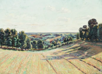 Paisaje montañoso en La Creuse, c.1900
