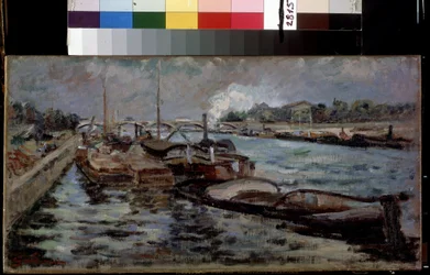 La suya. Pintura de Jean Baptiste Armand Guillaumin (1841-1927)