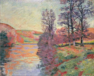 Paisaje desde el río Creuse, c.1912
