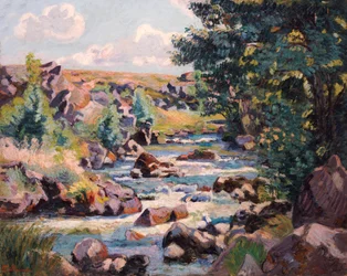 Paisaje de Pontgibaud, 1893