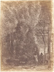 Dante y Virgilio, 1858