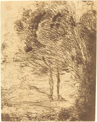 Alrededores de Génova Environs de Genes, 1860