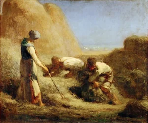Jean-Baptiste-Camille Corot, 1850-51 - Los henificadores