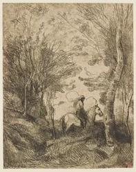 Le grand cavalier sous bois (El gran jinete del bosque)