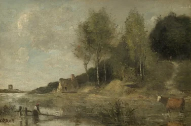 Pantano en Boves, cerca de Amiens