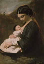 Madre e Hijo, probablemente 1860s