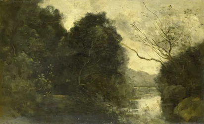 Estanque en el bosque