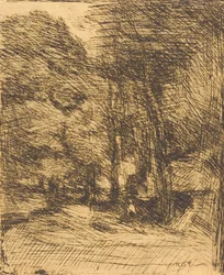 Recuerdo de Bas-Breau, 1858