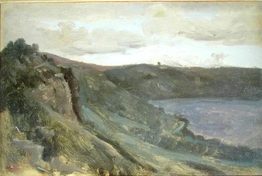 Las Orillas del Tíber, Rodeadas de Colinas, c.1825-27